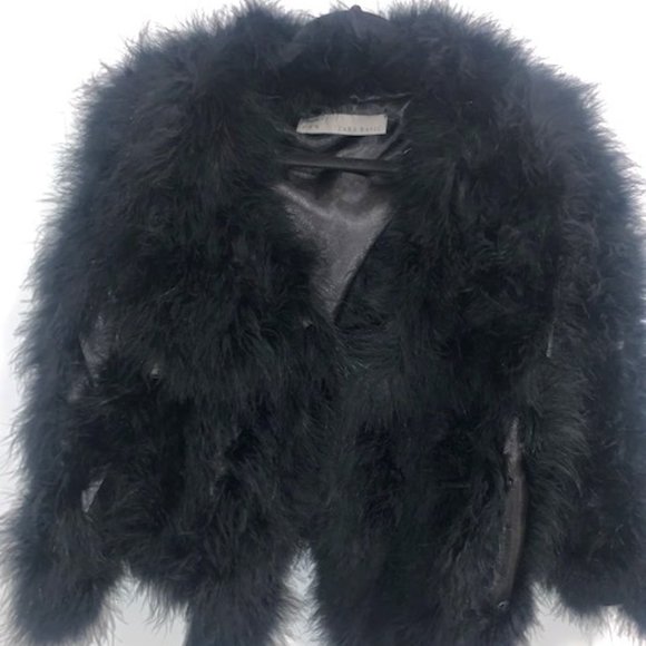 Zara Jackets & Blazers - Vintage Ostrich Zara Jacket